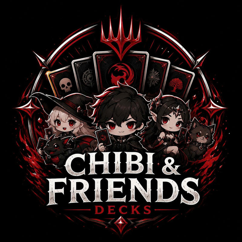 Chibi and companions MTG Commander decks with cute fantasy artwork and adorable character-themed designs
