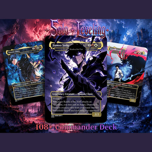 Solo Leveling Commander Deck – 112+ Cards | MTGCard