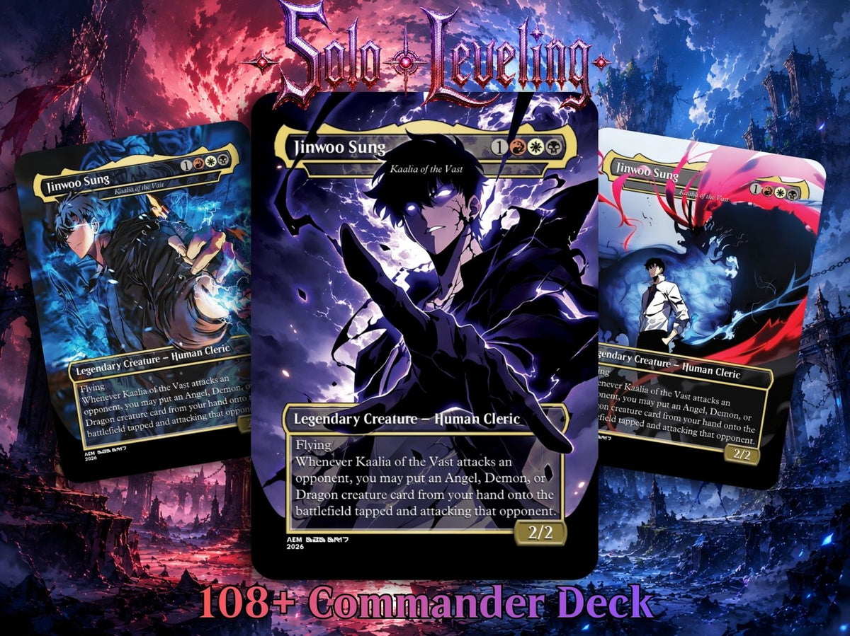 Solo Leveling Commander Deck – 112+ Cards | MTGCard