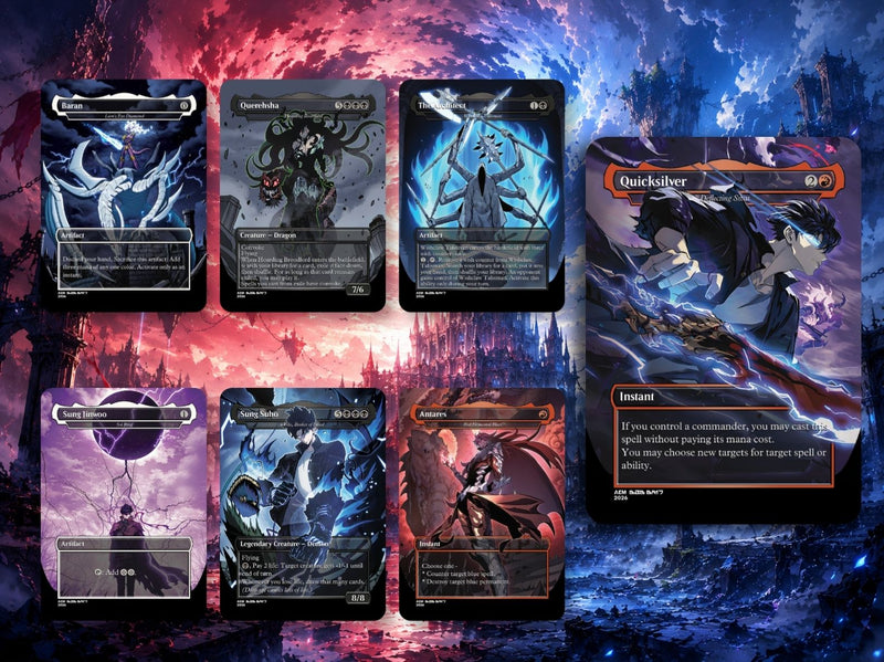 Solo Leveling Commander Deck – 112+ Cards | MTGCard