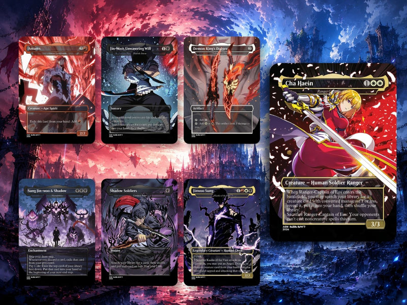 Solo Leveling Commander Deck – 112+ Cards | MTGCard