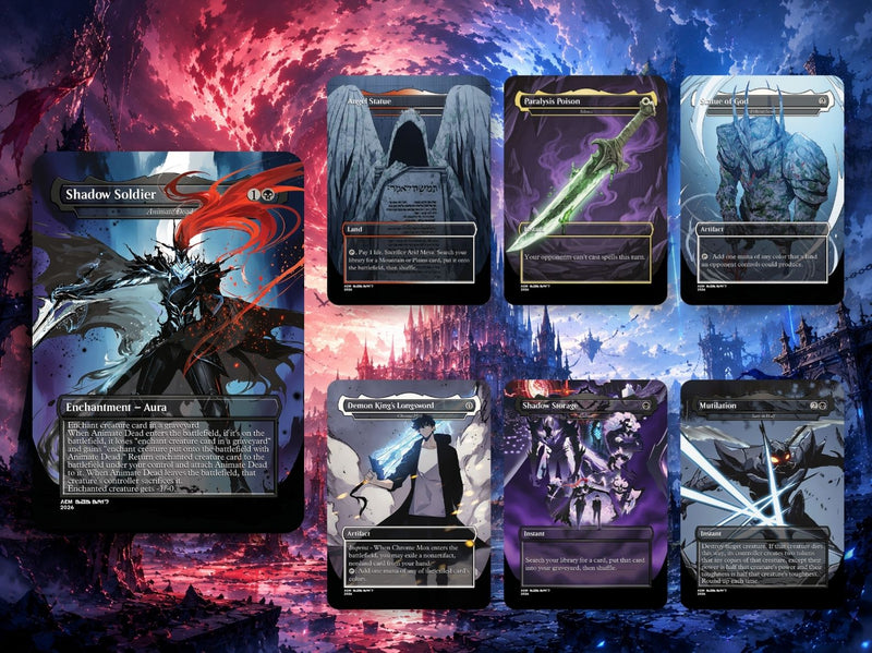 Solo Leveling Commander Deck – 112+ Cards | MTGCard