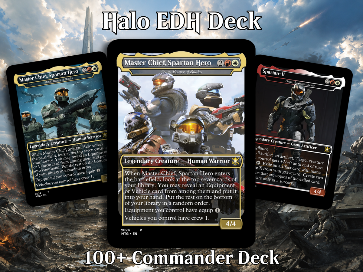 Halo Infinite Commander Deck - 120+ Cards | ProTCG