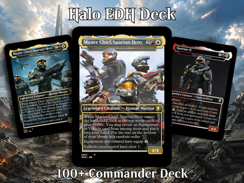 Halo Infinite Commander Deck - 120+ Cards | ProTCG