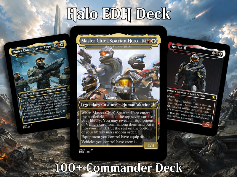 Halo Infinite Commander Deck - 120+ Cards | ProTCG