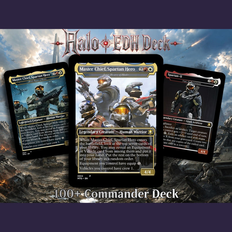 Halo Infinite Commander Deck - 120+ Cards | MTGCard