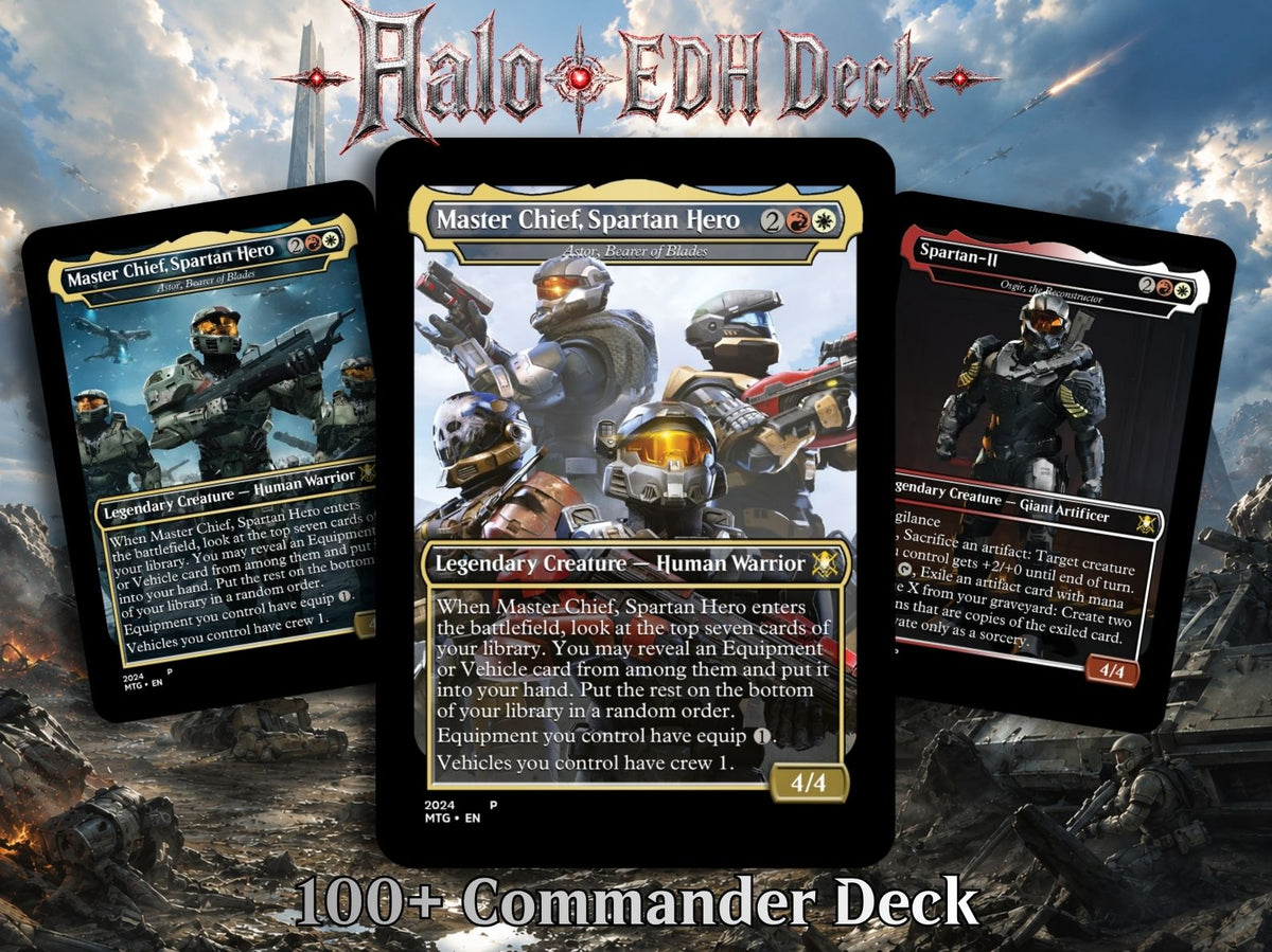 Halo Infinite Commander Deck - 120+ Cards | MTGCard