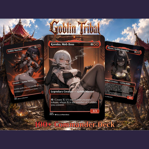 Goblin Tribal Commander Deck - 112+ Cards | MTGCard
