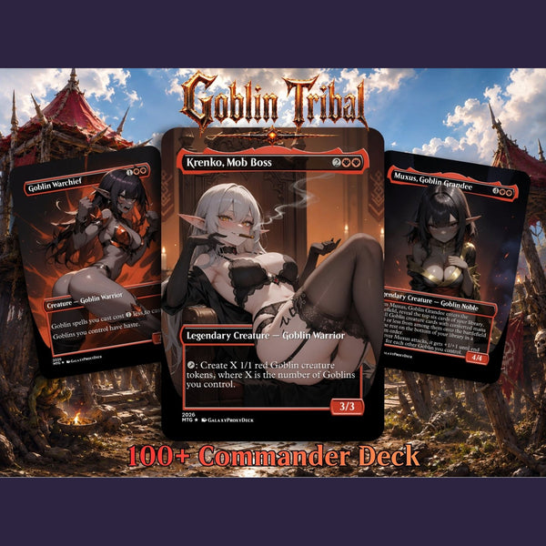 Goblin Tribal Commander Deck - 112+ Cards | MTGCard
