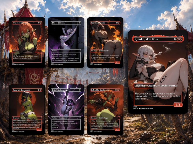 Goblin Tribal Commander Deck - 112+ Cards | MTGCard