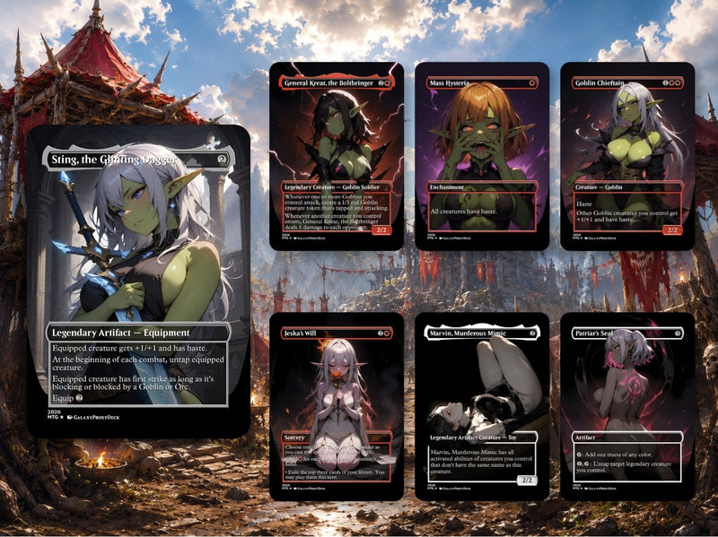 Goblin Tribal Commander Deck - 112+ Cards | MTGCard