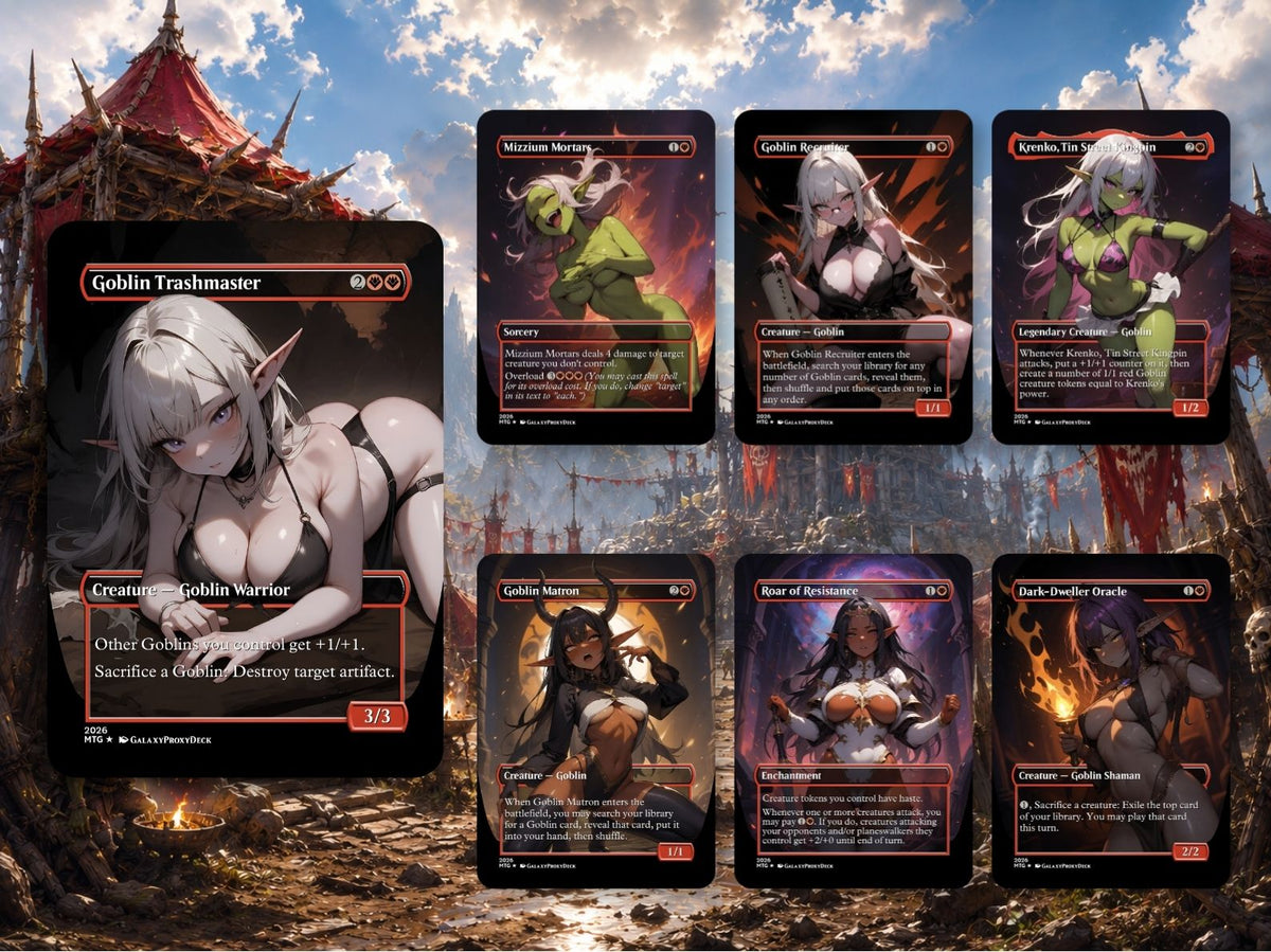 Goblin Tribal Commander Deck - 112+ Cards | MTGCard