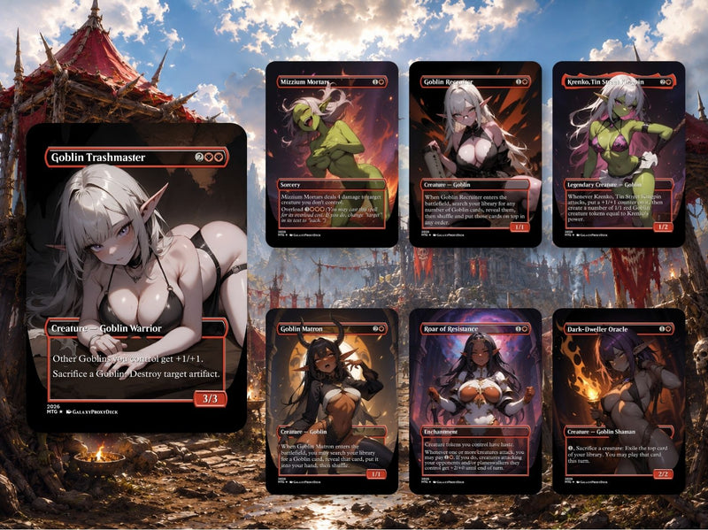 Goblin Tribal Commander Deck - 112+ Cards | MTGCard
