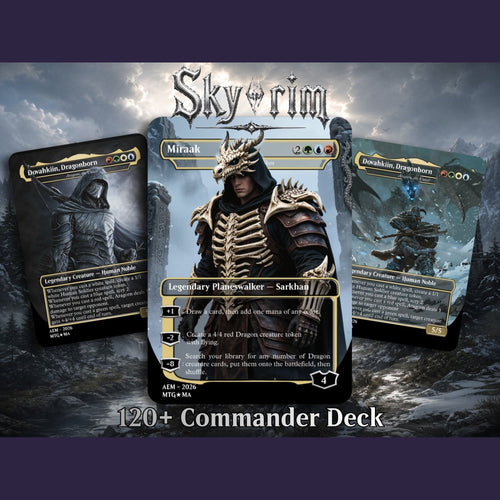 Skyrim Themed Commander Deck – 116+ Cards | MTGCard