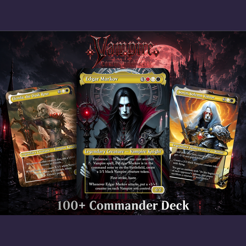 Vampire Commander Deck - 116+ Cards - MTGCard