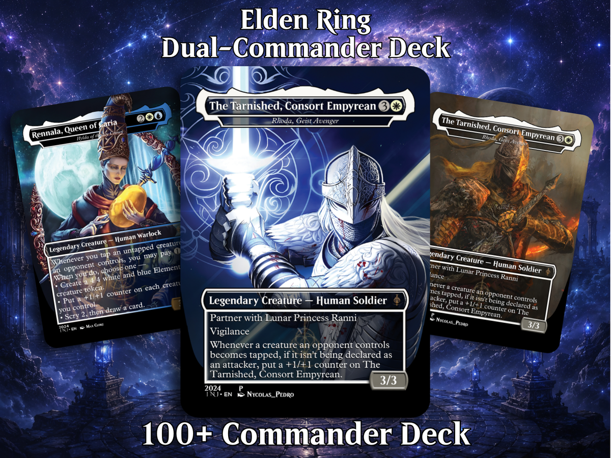 Elden Ring Themed Dual-Commander Deck - 114+ Cards | ProTCG