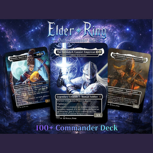 Elden Ring Themed Dual-Commander Deck - 114+ Cards | MTGCard