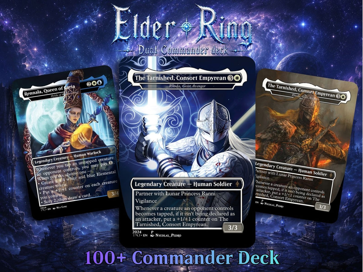 Elden Ring Themed Dual-Commander Deck - 114+ Cards | MTGCard