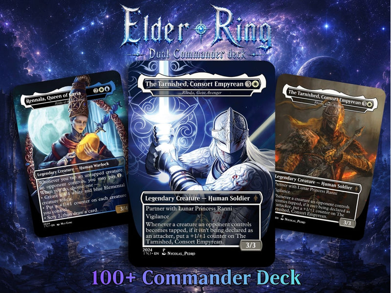 Elden Ring Themed Dual-Commander Deck - 114+ Cards | MTGCard