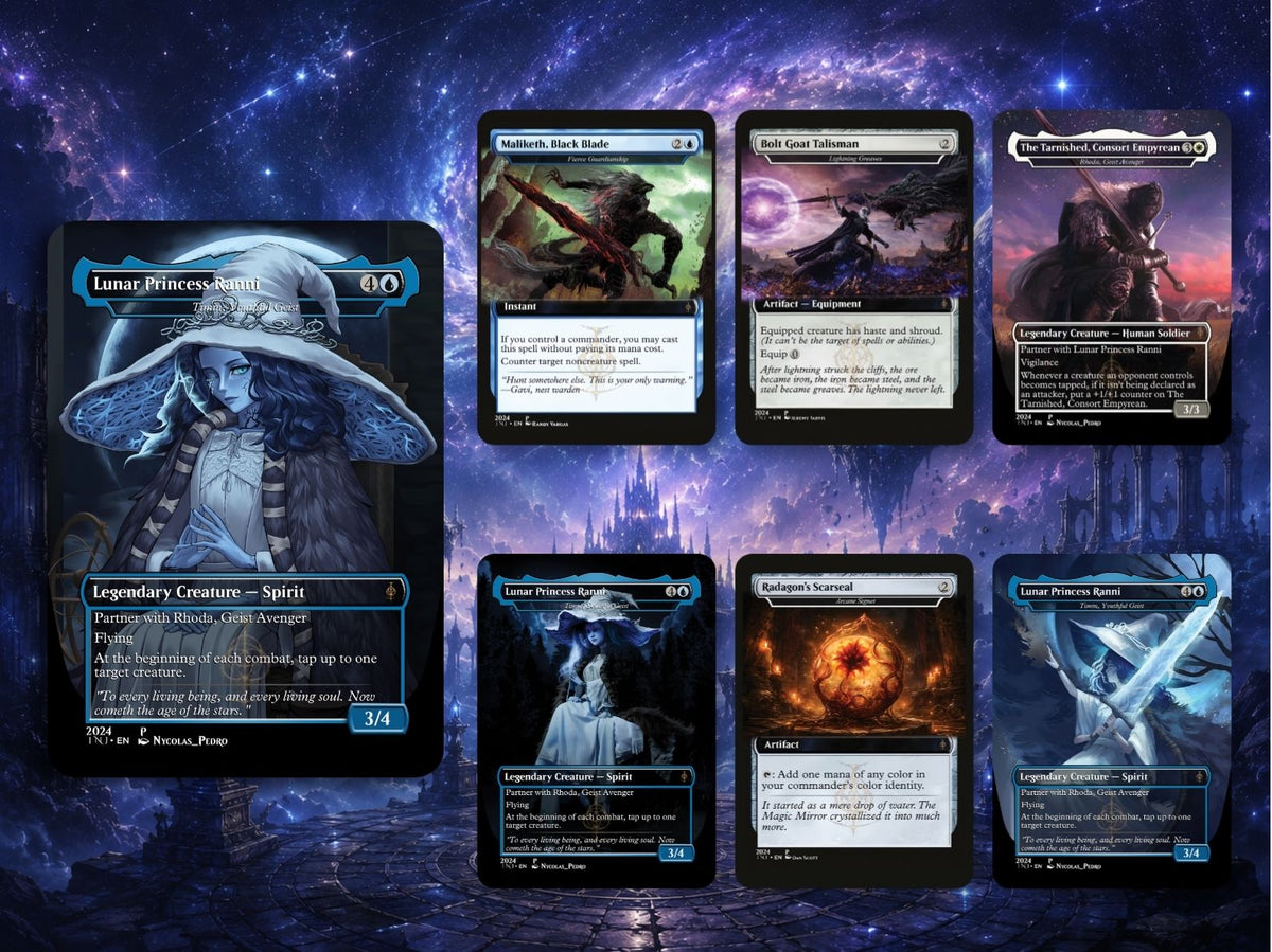 Elden Ring Themed Dual-Commander Deck - 114+ Cards | MTGCard