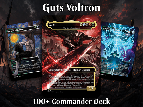 Guts Voltron Commander Deck | 129+ Cards | ProTCG