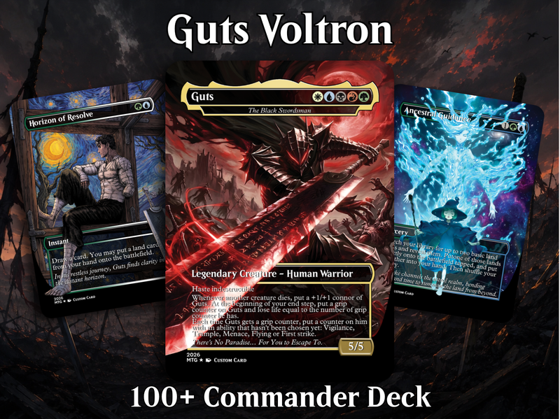 Guts Voltron Commander Deck | 129+ Cards | ProTCG