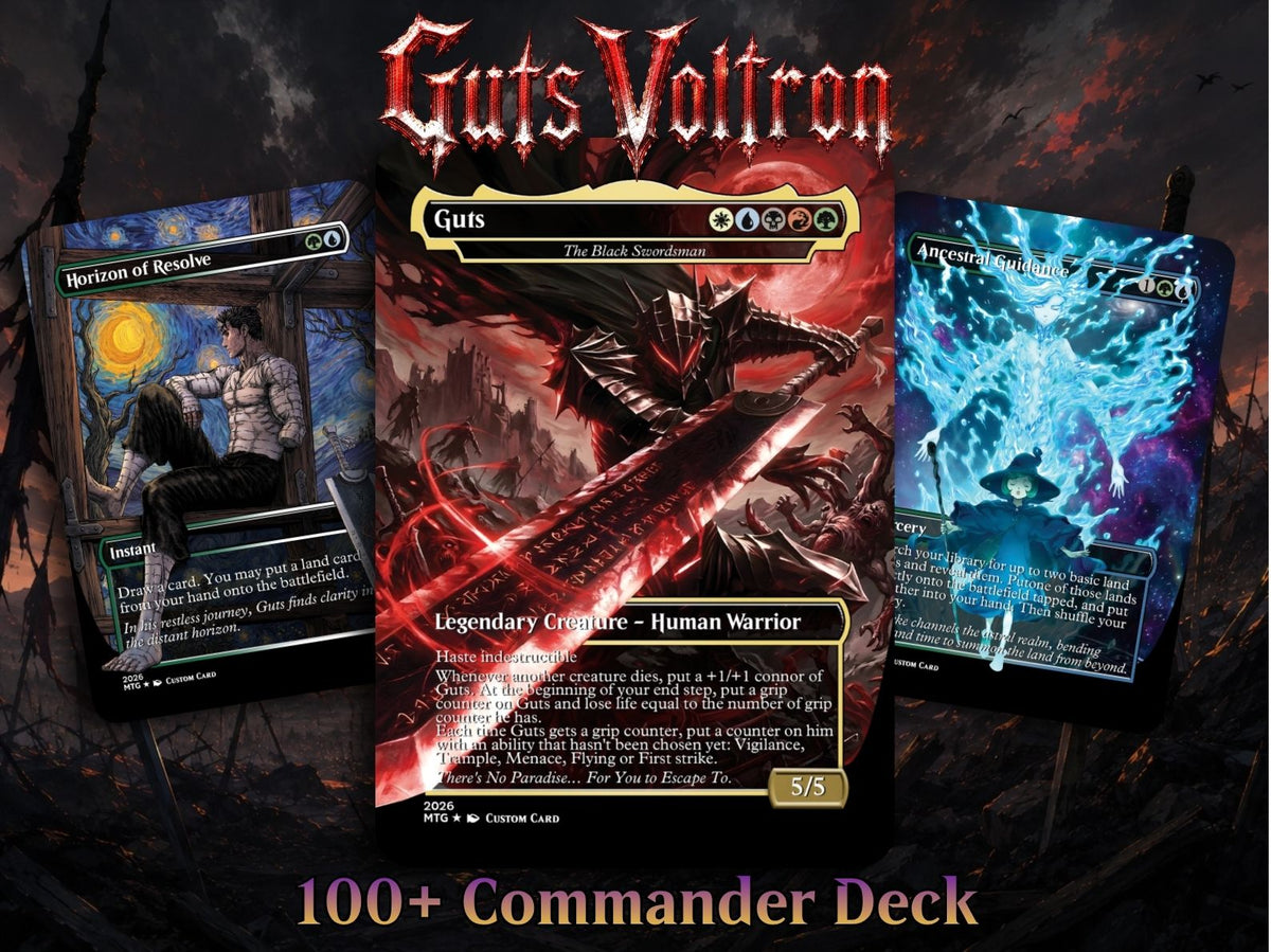 Guts Voltron Commander Deck | 129+ Cards | MTGCard