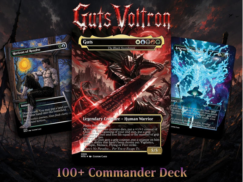 Guts Voltron Commander Deck | 129+ Cards | MTGCard