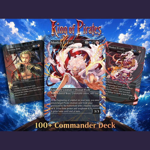 One Piece Commander Deck | 121+ Cards | MTGCard
