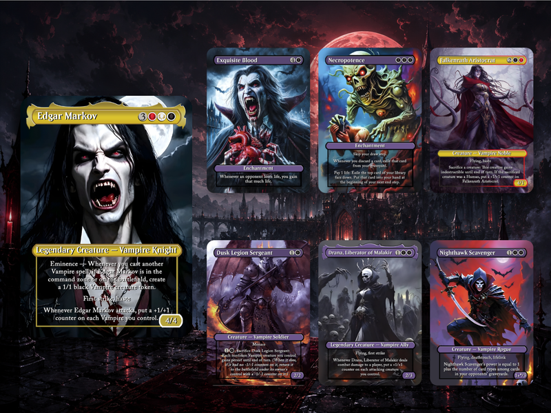 Vampire Commander Deck - 116+ Cards - MTGCard