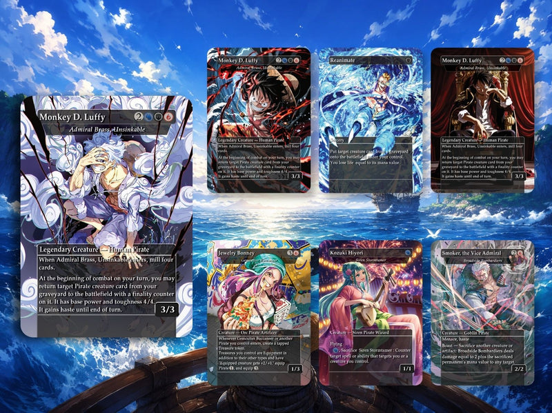 One Piece Commander Deck | 121+ Cards | MTGCard