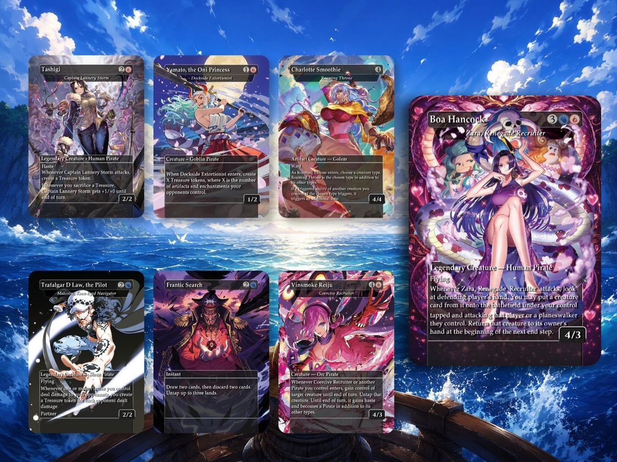 One Piece Commander Deck | 121+ Cards | MTGCard