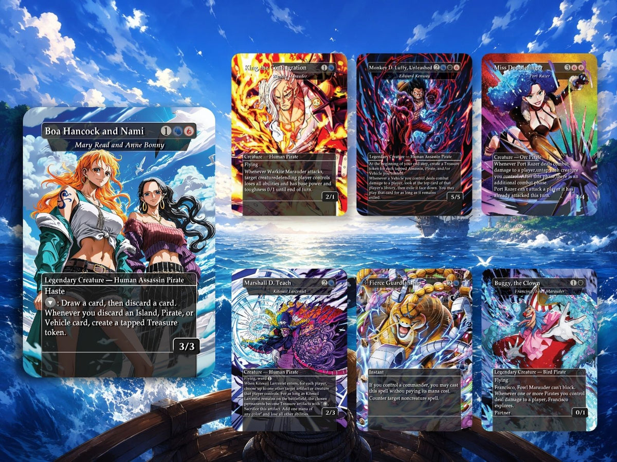 One Piece Commander Deck | 121+ Cards | MTGCard