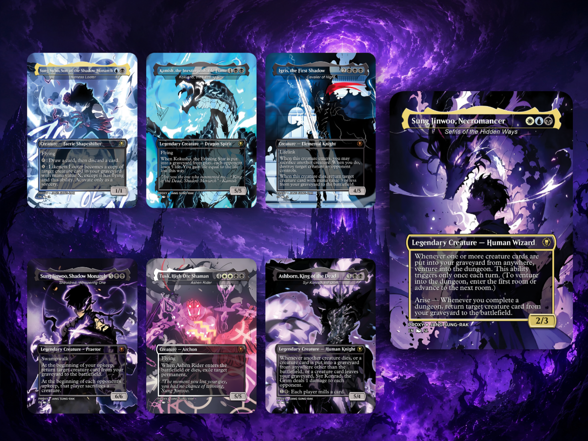 Solo Leveling Commander Deck V2 – 117+ Cards | ProTCG