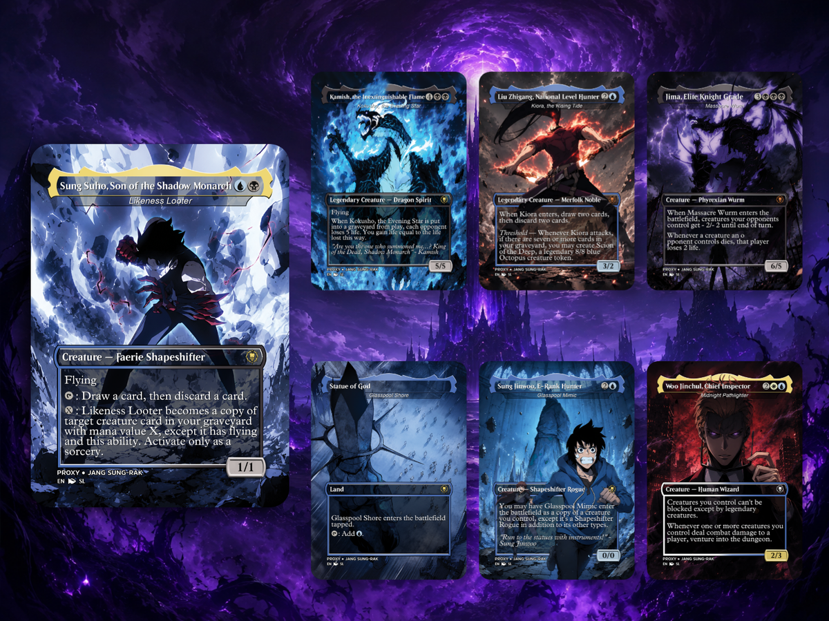 Solo Leveling Commander Deck V2 – 117+ Cards | MTGCard