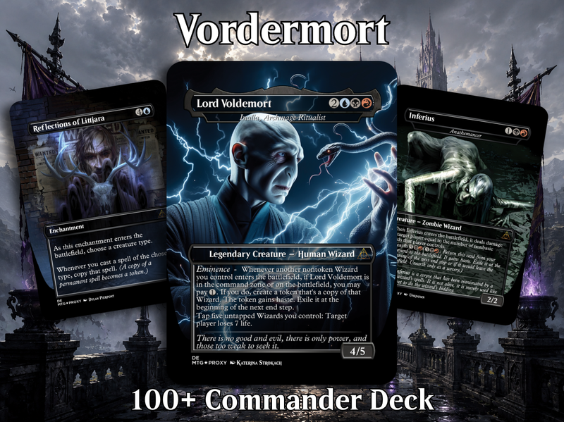 Voldemort’s Legion Commander Deck – 107+ Cards | ProTCG