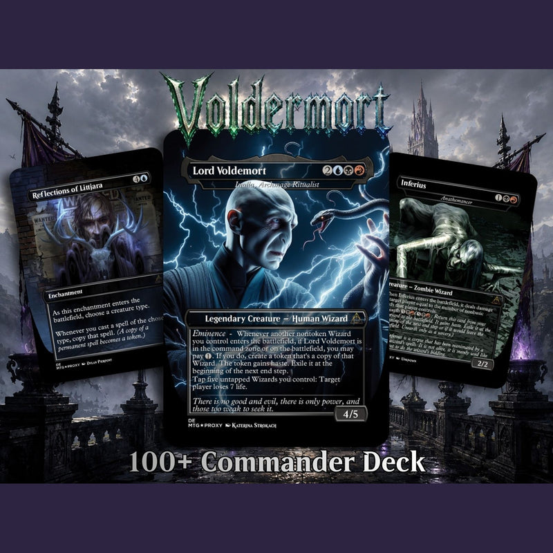 Voldemort’s Legion Commander Deck – 107+ Cards | MTGCard
