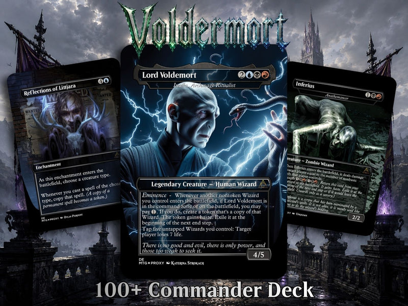 Voldemort’s Legion Commander Deck – 107+ Cards | MTGCard