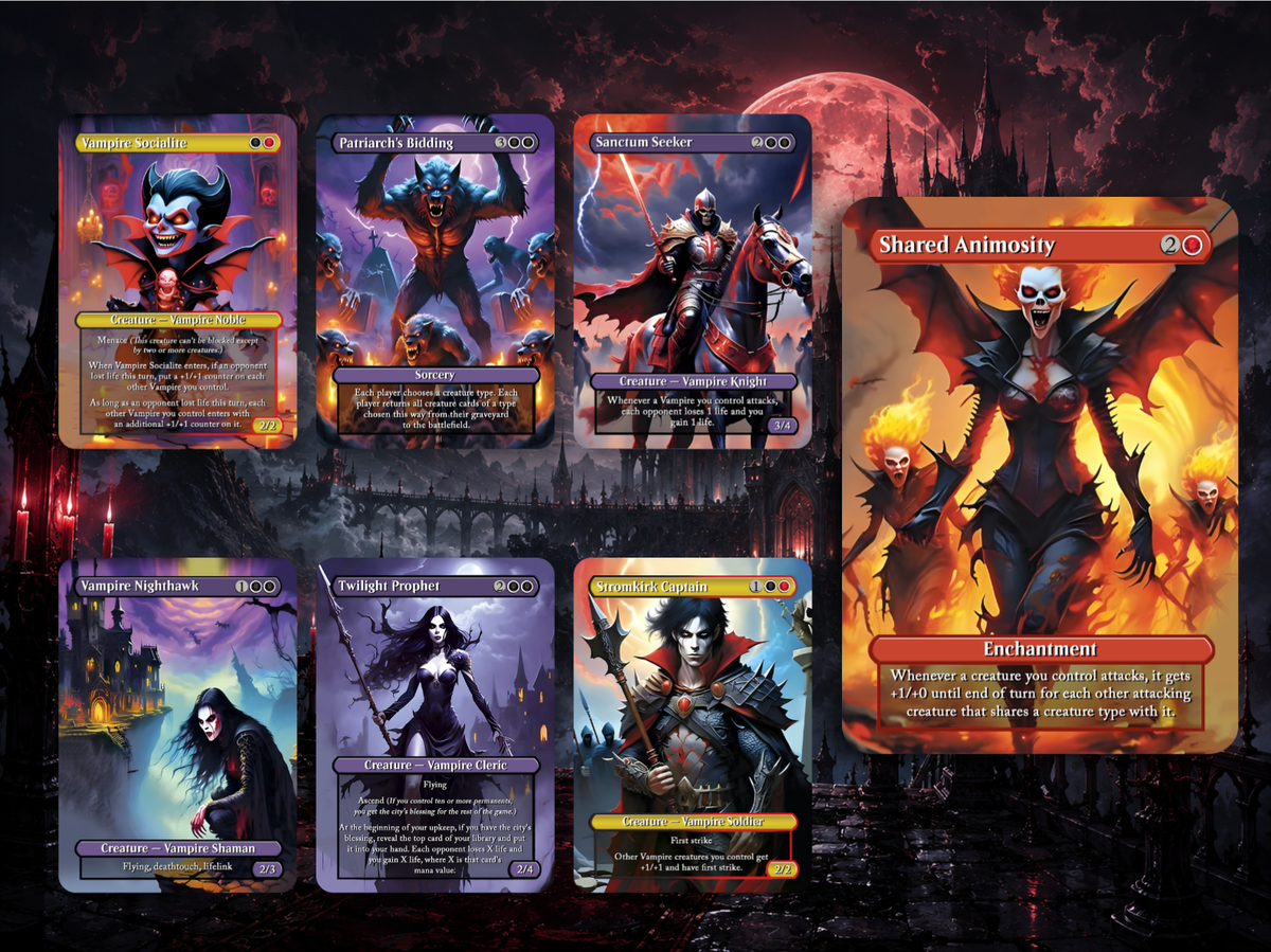 Vampire Commander Deck - 116+ Cards - MTGCard
