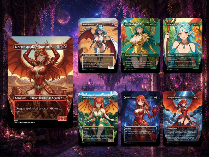 The UR-DRAGON Commander Deck – 109+ Cards | MTGCard
