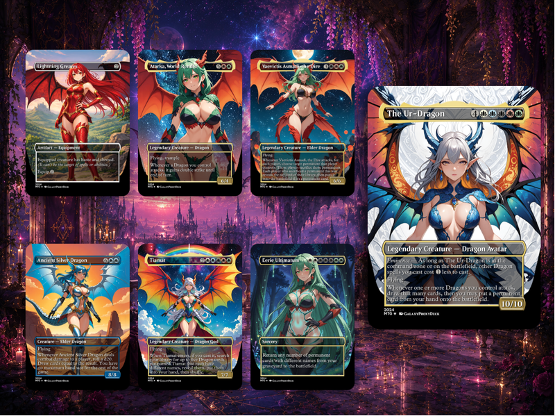 The UR-DRAGON Commander Deck – 109+ Cards | ProTCG