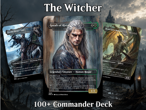 Witcher Themed Commander Deck - 117+ Cards | ProTCG