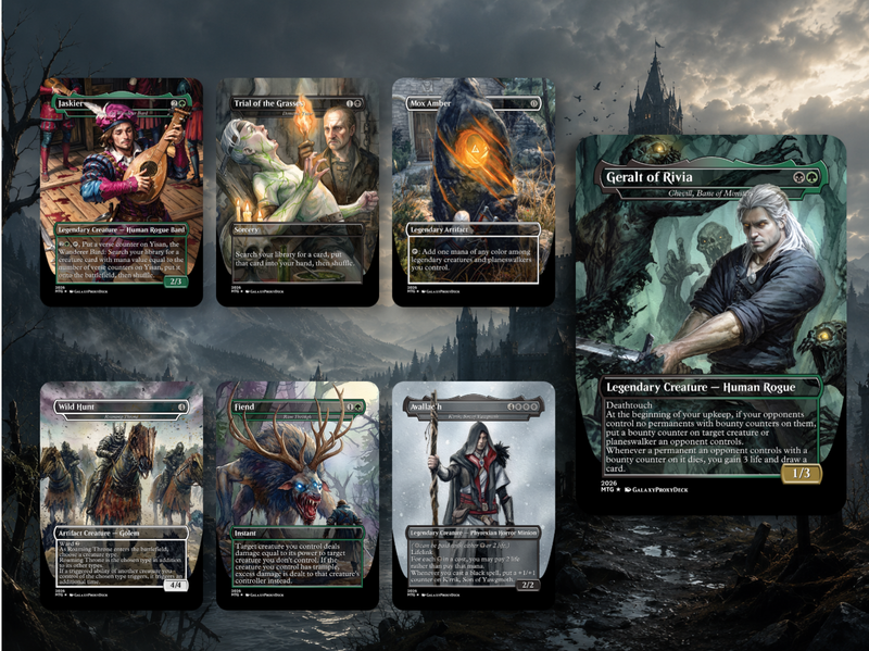 Witcher Themed Commander Deck - 117+ Cards | ProTCG