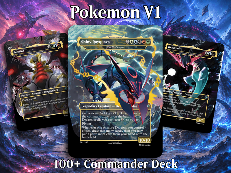 Pokémon Commander Deck Ver 1 | 112+ Cards | ProTCG