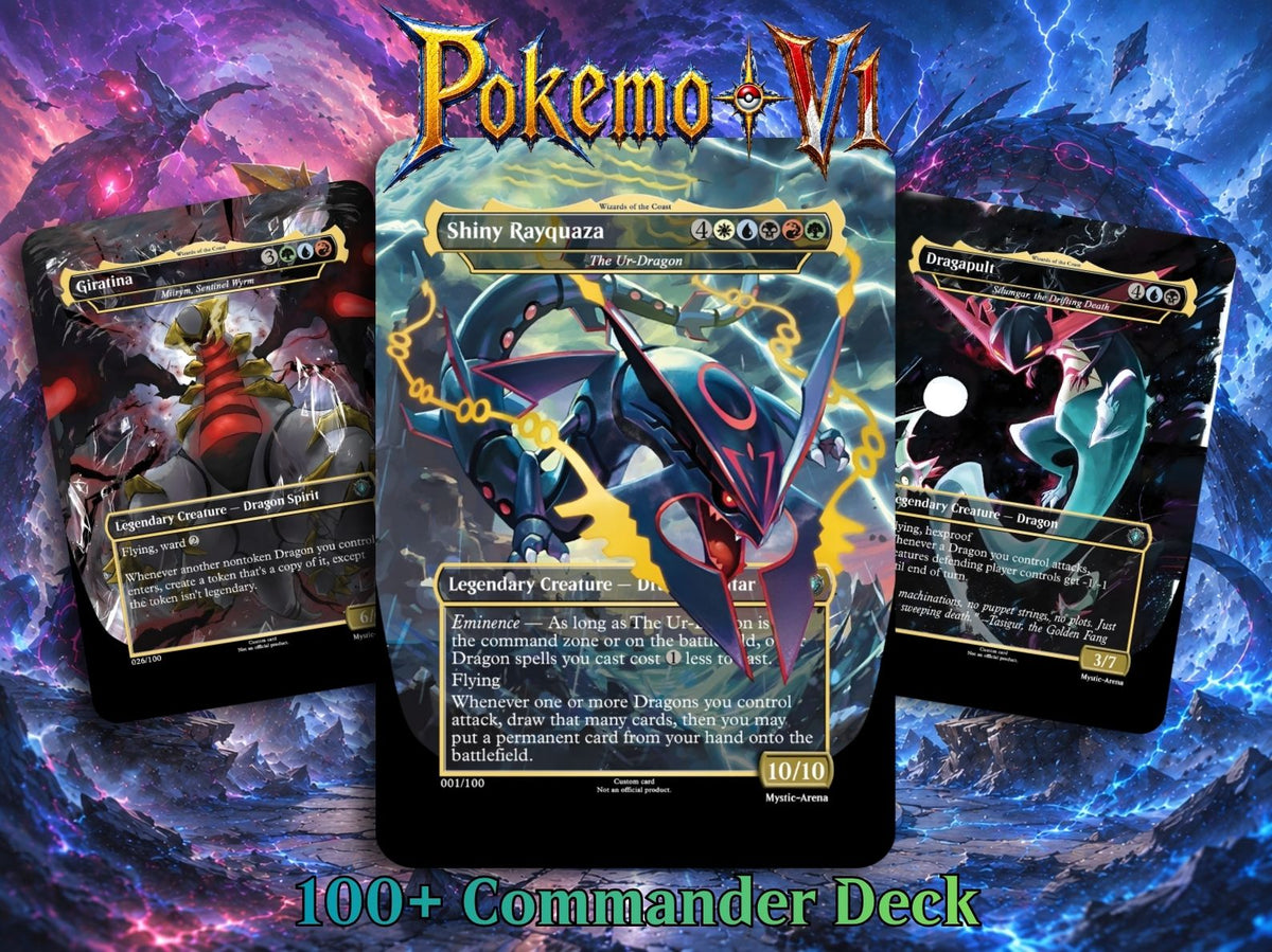 Pokémon Commander Deck Ver 1 | 112+ Cards | MTGCard