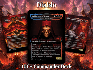 Diablo Themed Proxy Commander Deck - 105+ Cards | ProTCG