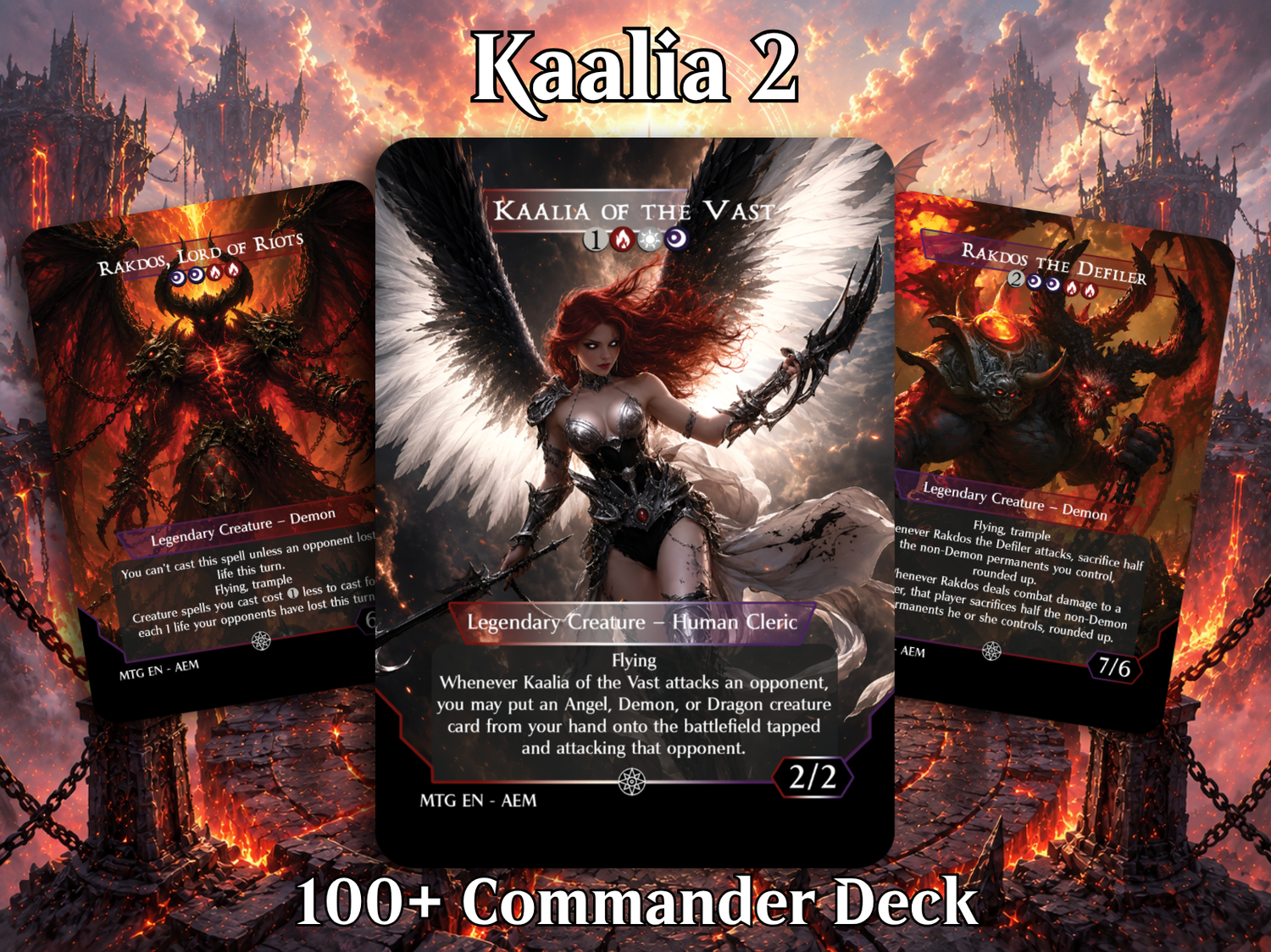 Kaalia of the Vast 2 Commander Deck | 113+ Cards | ProTCG