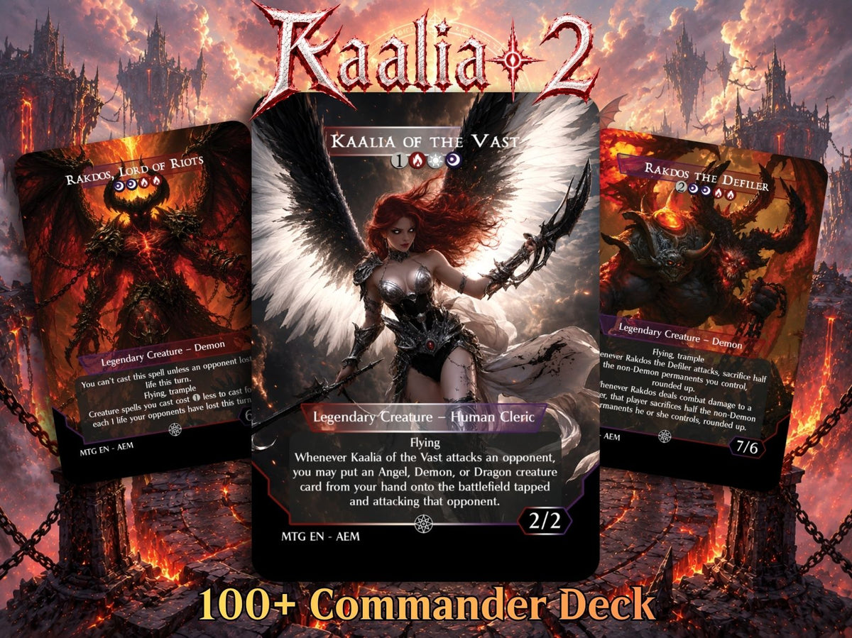 Kaalia of the Vast 2 Commander Deck | 113+ Cards | MTGCard