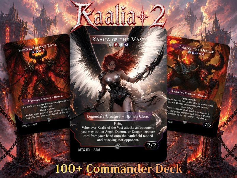 Kaalia of the Vast 2 Commander Deck | 113+ Cards | MTGCard