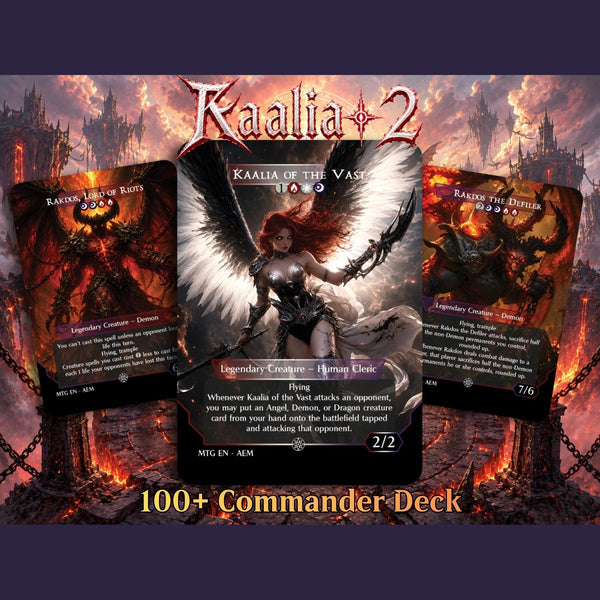 Kaalia of the Vast 2 Commander Deck | 113+ Cards | MTGCard